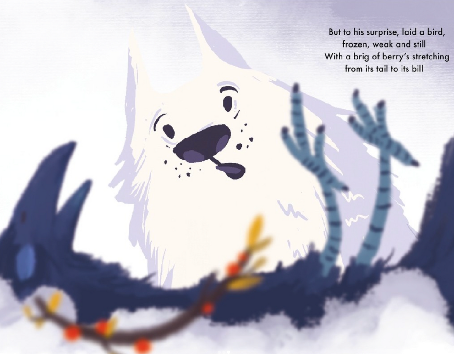 'Frozen Bird' Children's Book Hardback
